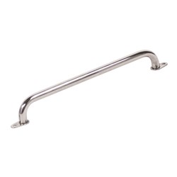Grab Handle Teardrop Mount 25X450mm SS Polished