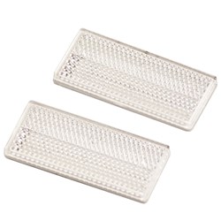 Clear Reflector x 2  