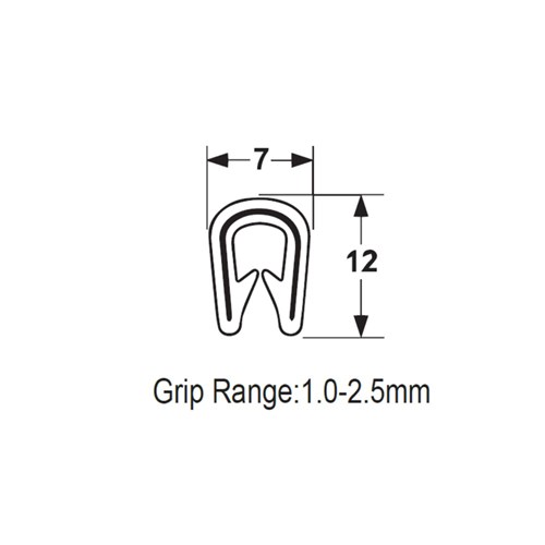 Pinchweld To Suit 1-2.5mm x 5M  