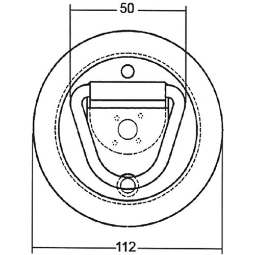 Lashing Ring 250 kg  