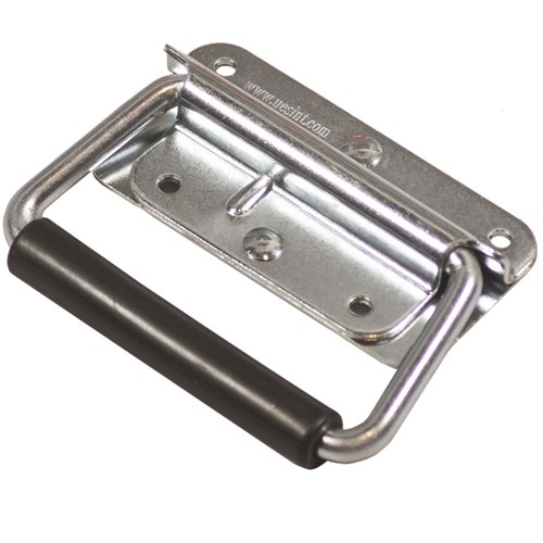 Chest Handle 113mm x 89mm Spring Loaded Zinc Plated