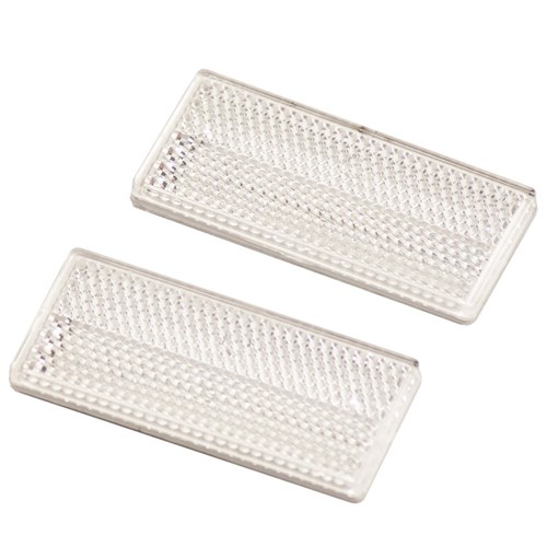 Clear Reflector x 2  